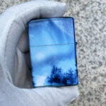 Zippo Wolf Scene full-wrap color lighter – alternate view 2