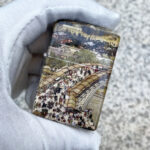 Zippo Along the River During the Qingming Festival full-wrap color lighter