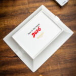 LUBINSKI YJA-20053 Year of the Horse two-cigar bone china ashtray, alternate product view 3