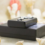 Japanese Zippo black matte angel cross lighter – alternate view 4