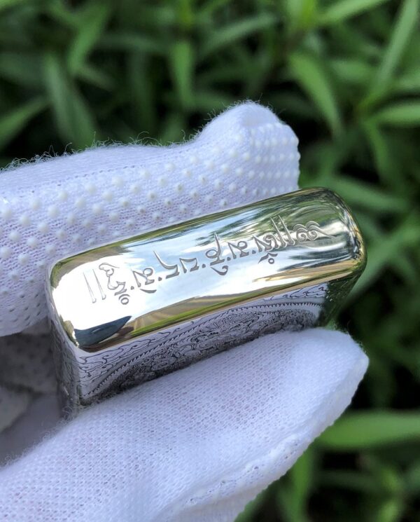 ZippoSterlingSilverWhiteTaraBuddhism_06