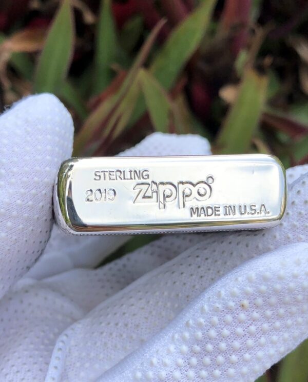 ZippoSterlingSilverWhiteTaraBuddhism_15