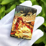 Zippo Dragon and Girl full-wrap color lighter