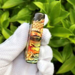 Zippo Dragon and Girl full-wrap color lighter – alternate view 1