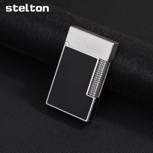 Stelton Line 2 Chinese Lacquer Black With Silver Lighter