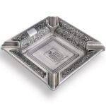 CigarLoong CL-001 ornate four-cigar metal ashtray, alternate product view 6