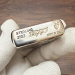 Sterling silver and Armor bottom stamp on the King of Ghosts mermaid lighter