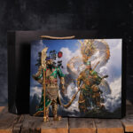 Zippo Guan Gong Emerald Armor detachable magnetic figurine lighter – alternate view 4