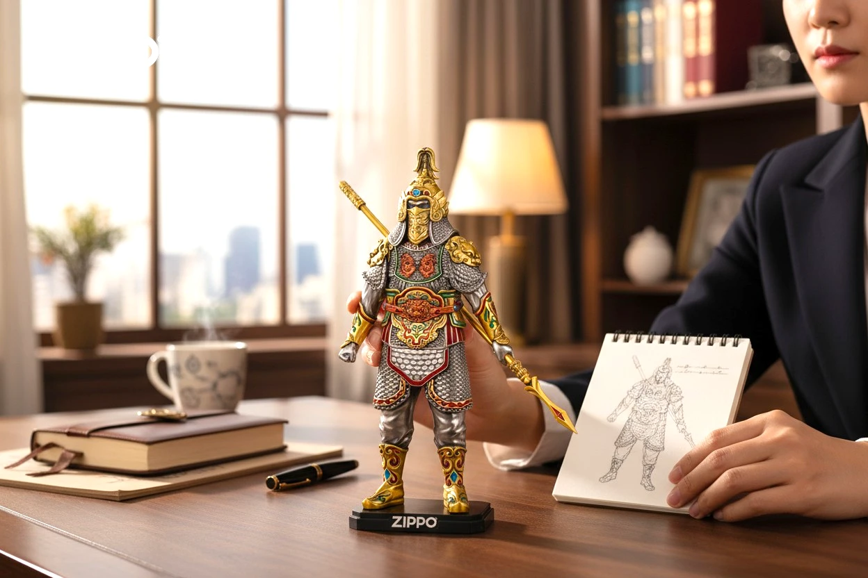Zippo Asian Original Victorious General Limited Figures Lighter