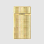S.T. Dupont Biggy Gold Diamond Head Lighter 025009 rear view