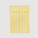 S.T. Dupont Ligne 1 C14020 yellow gold vertical guilloché lighter, rear view