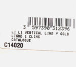 S.T. Dupont Ligne 1 lighter packaging label showing reference C14020