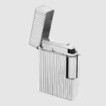 S.T. Dupont Ligne 1 C14021 open-lid view showing the ignition mechanism and palladium finish