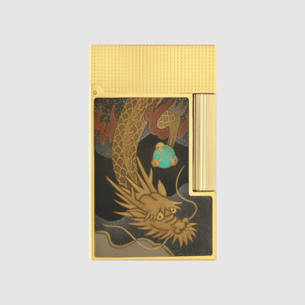 S.T. Dupont Ligne 2 Maki-e Dragon lacquer lighter C16150 front view