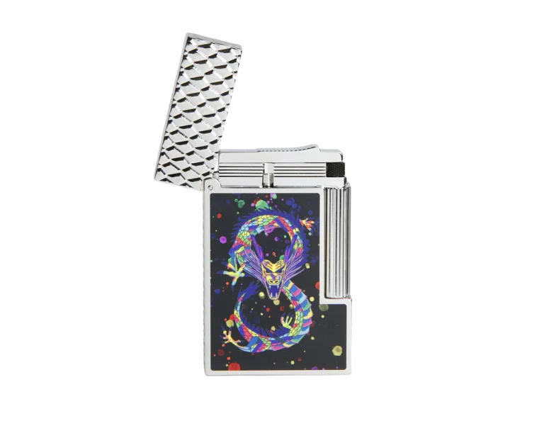 S.T. Dupont Luxury Lighter – C16527 – Black Dragon