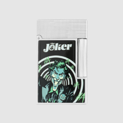S.T. Dupont Ligne 2 DC Comics Joker palladium lighter C16695 front view