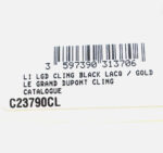 S.T. Dupont Le Grand Black Gold Lighter reference label C23790CL