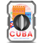 CigarLoong CC-002 premium lacquer-art stainless steel V-cut cigar cutter alternate product view