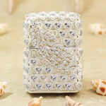 Zippo Angel Wings luxury full crystal jacket lighter