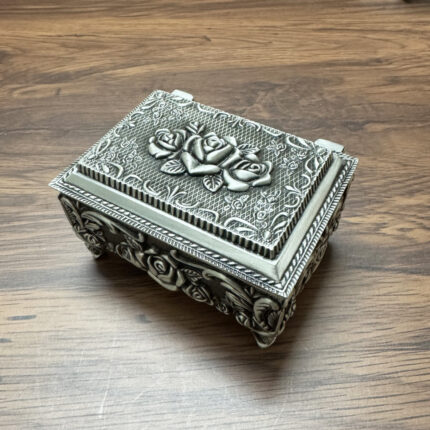 Pewter collectible display box for Zippo lighter