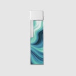 S.T. Dupont Twiggy Blue Geode lacquer lighter 030035 – product view 2