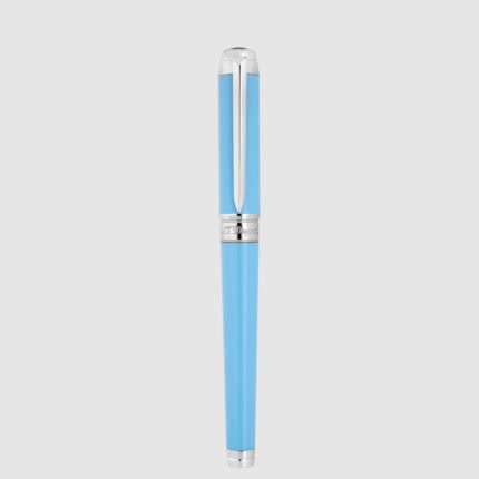 S.T. Dupont Line D Eternity XL turquoise and palladium fountain pen 420221XL