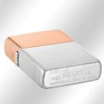 Zippo Bimetal Copper Lid Sterling Silver Lighter 48695 – detail 8