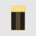 S.T. Dupont Le Grand Behike reverse view with black lacquer check motif