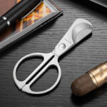 CigarLoong CC-011 pocket stainless steel cigar scissors, alternate product view 3