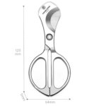 CigarLoong CC-012 stainless steel cigar scissors, alternate product view 7