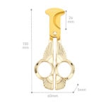 CigarLoong CC-013 French-style stainless steel cigar scissors, alternate product view 12