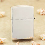 Mickey Mouse character artwork on the silver Zippo Armor lighter