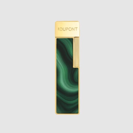 S.T. Dupont Twiggy Green Geode lacquer lighter 030036
