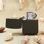Zippo 2026 Founder's Day Green Crackle 1941 Replica 47426 - Image 3