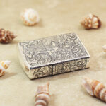 Silver-finish Zippo Armor five-side dragon engraved lighter – gallery detail 4