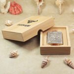 Silver-finish Zippo Armor five-side dragon engraved lighter – gallery detail 6
