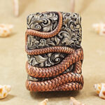 Zippo Armor Copper-Tone Snake Metal Jacket Lighter – alternate view 1