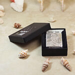 Silver-plated Zippo Armor Marilyn Monroe lighter with gold inlay – gallery detail 6