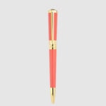 Full-length view of S.T. Dupont Liberté coral ballpoint pen 465226G