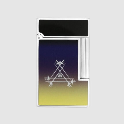 S.T. Dupont Ligne 2 Montecristo La Nuit blue lacquer lighter C16035