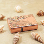 Zippo copper-tone engraved Female Samurai jacket lighter - view 5