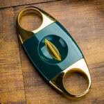 LUBINSKI YJA-80021 green 3-piece cigar set presentation view