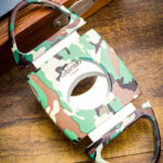 LUBINSKI YJA-80025 camouflage cigar accessory gift set detail view