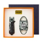LUBINSKI YJA-80025 camouflage cigar accessory set alternate presentation