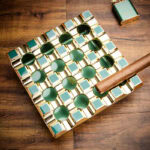 LUBINSKI YJA-80033 green 6-piece cigar gift set alternate view