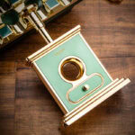LUBINSKI YJA-80033 green 6-piece cigar gift set detail view