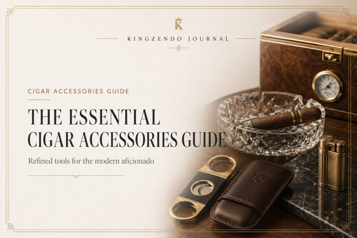Premium cigar accessories buying guide for cigar enthusiasts