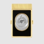 S.T. Dupont Cohiba 60th cigar cutter 003472 in glossy black and gold