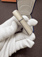 Zippo No.15 2001 sterling silver lighter insert safety engraving
