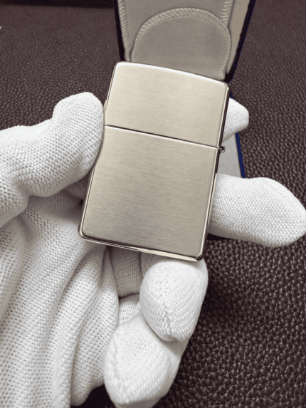 Zippo No.15 2001 high polish sterling silver Regular lighter bottom stamp